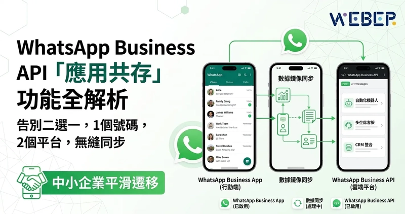 WhatsApp Business API「應用共存（App Coexistence）」全解析與實戰指南