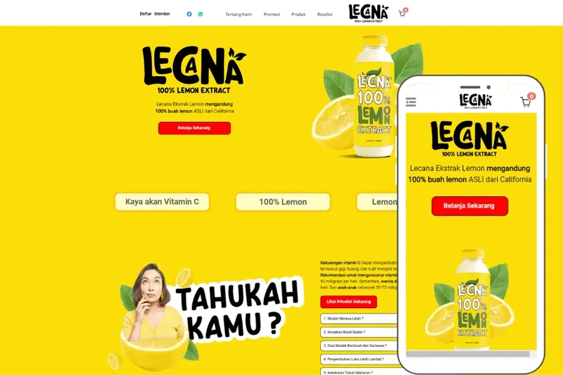 Lecana 檸檬汁