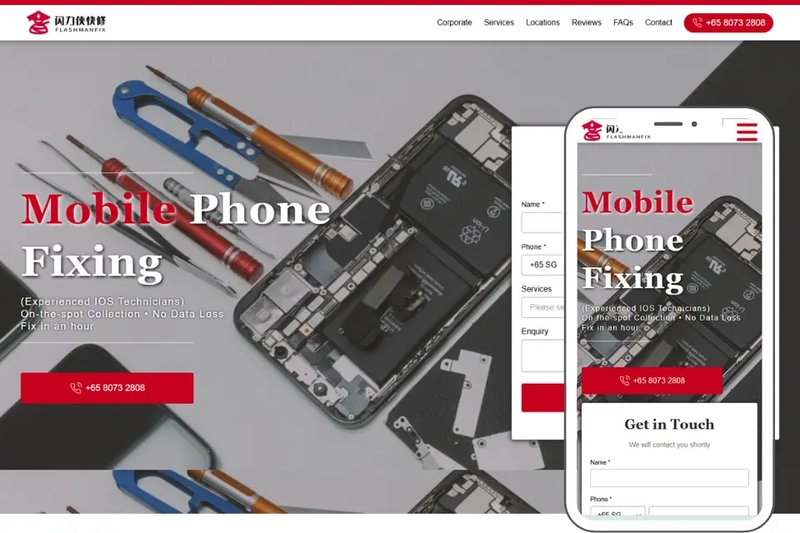 FLASHMAN Mobile Phone Fix