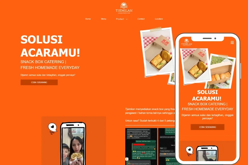 Tjemilan Jajanan Tempoe Kini